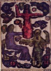 Ažūrinis gobelenas „Audėjos". 1968 m. Linas, sizalis. 202x150. LDM